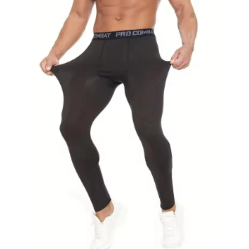 Men's Fitted Training Shorts for Gym and Running
