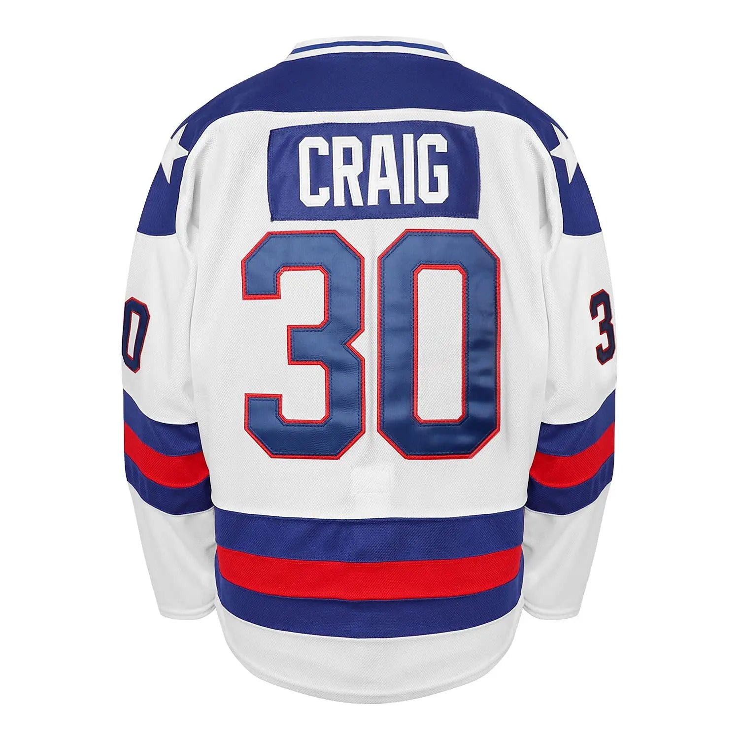 USA Player Number Graphic Long Sleeve Jersey For Sports Outfits