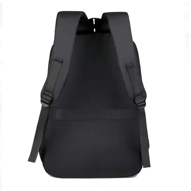 Multi-Pocket Student Backpack with Contrast Zippers for School and Daily Use