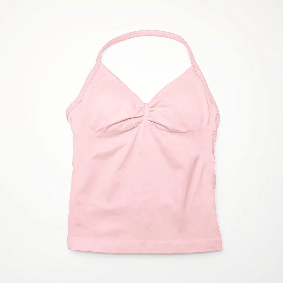 Women's Halter Strap Longline Sports Tank Top For Workout Outfits
