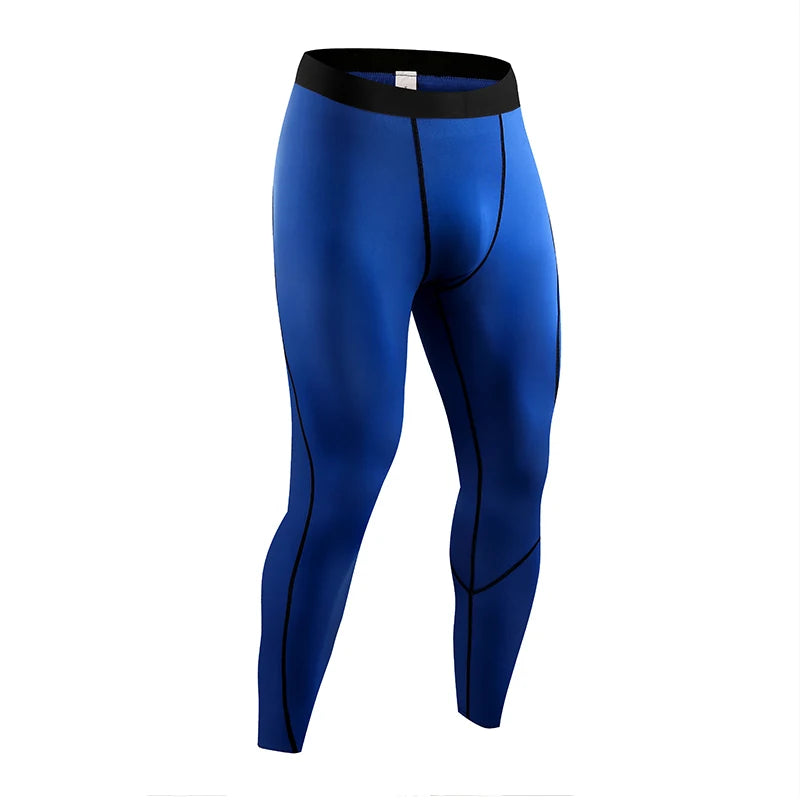 Men's Fitted Training Leggings for Gym and Running