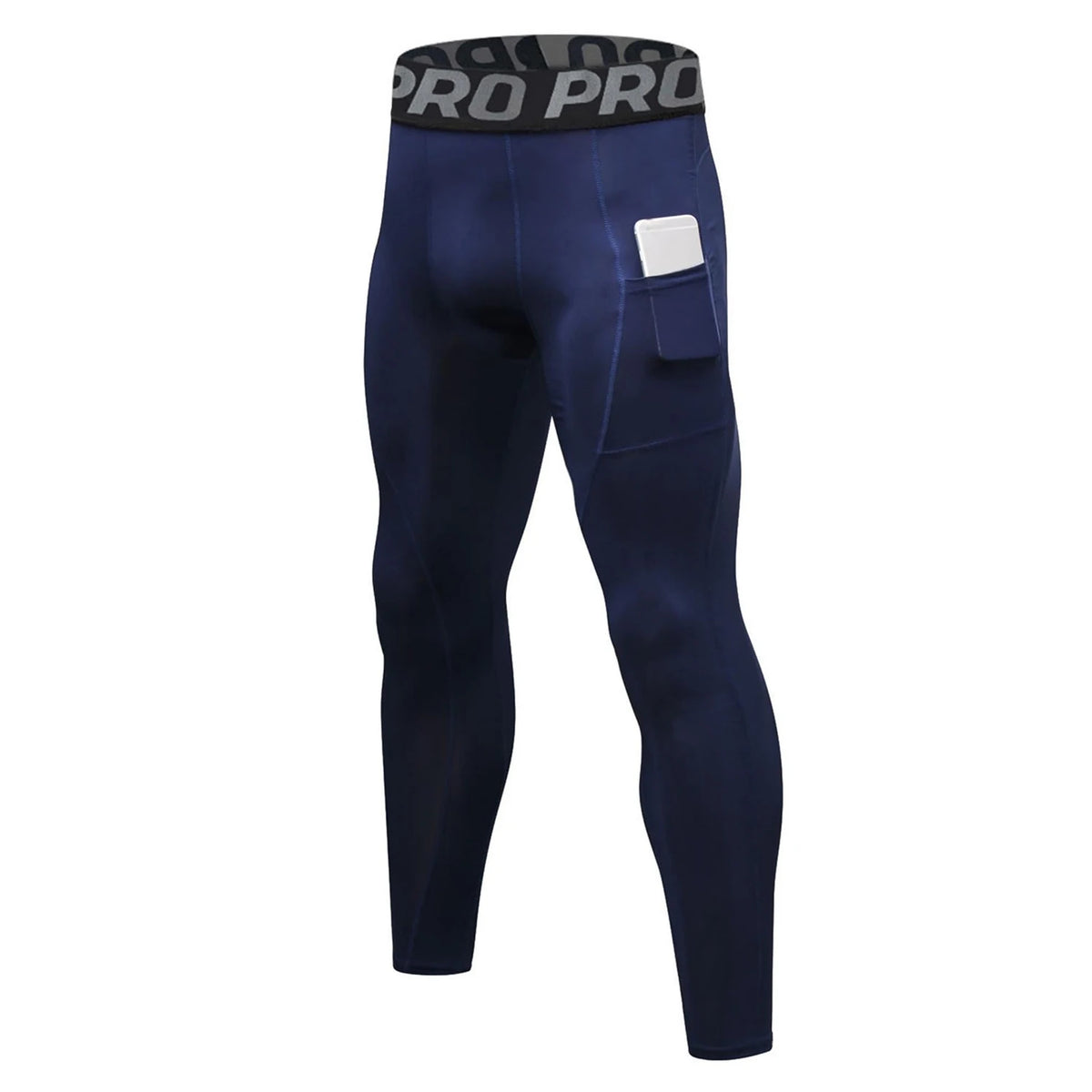 Men's Pocket Training Leggings for Gym and Running