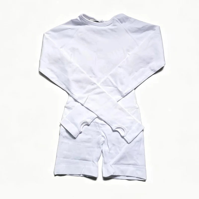 Women's Long Sleeve Nylon Blend Workout Romper with Large Back Cutout