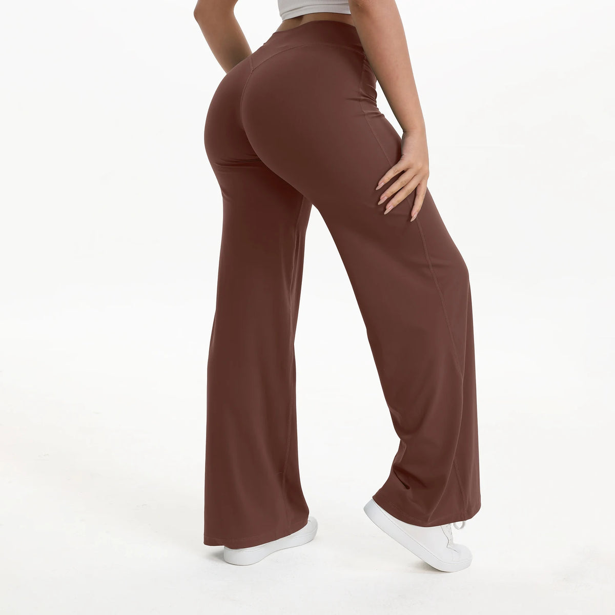 Women's Flared Leggings For Workout Outfits And Layering
