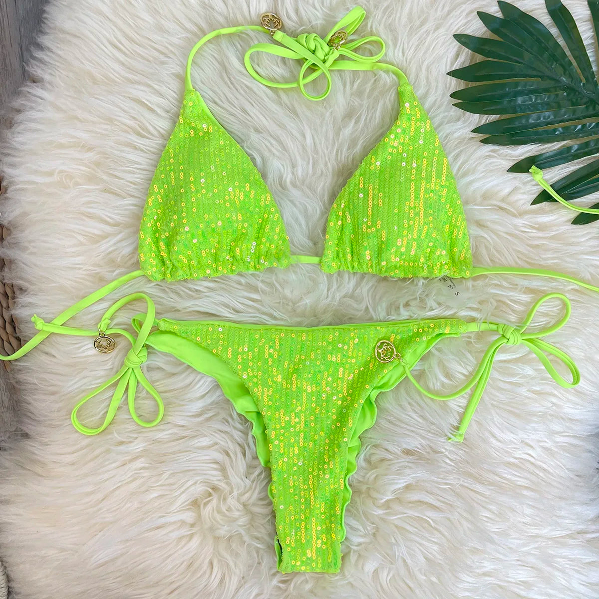 Sequin Detail Bikini