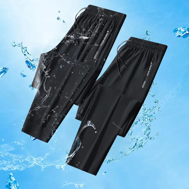 Men's Elastic Waist Casual Pants For Everyday Wear
