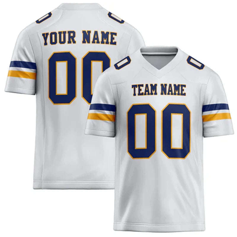 Rugby Graphic Short Sleeve Sports Jersey with Number Print