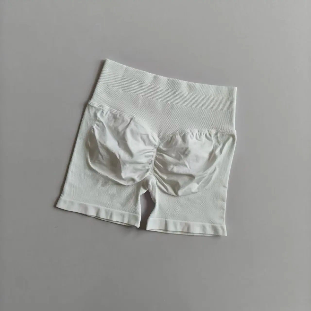Women's High Waist Scrunch Back Shorts for Yoga and Gym Workouts