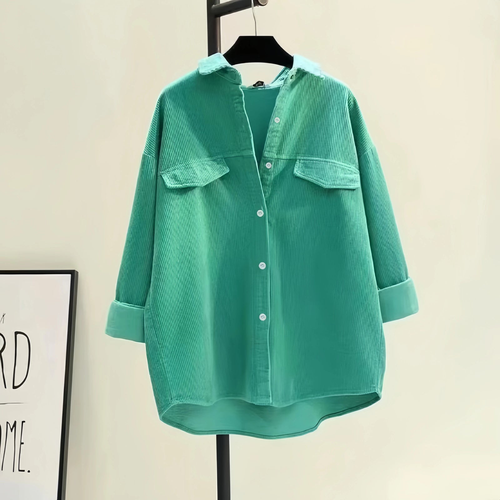 Women's Long Sleeve Button Front Shirt
