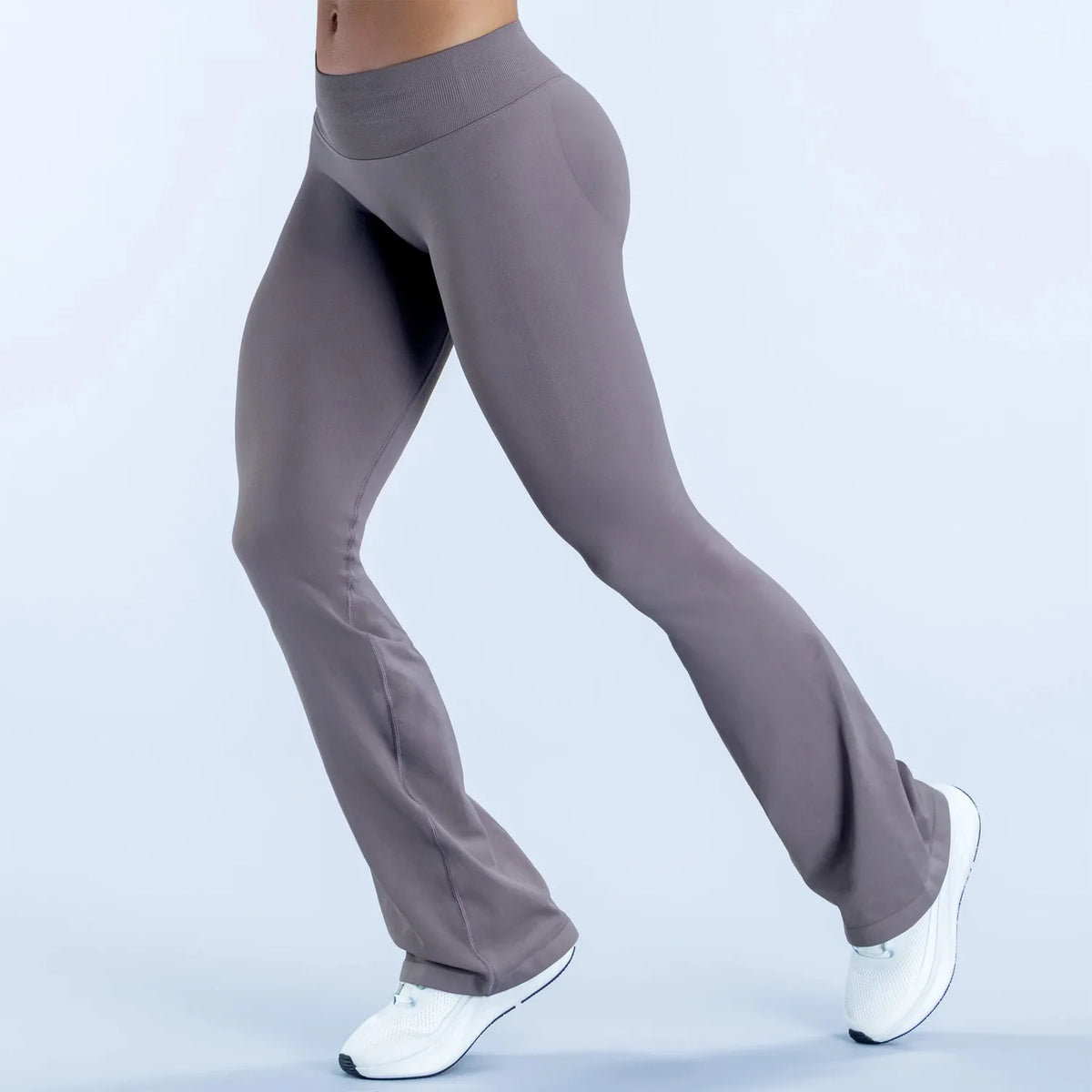 Women's Cross Waist Flared Leggings For Workout Outfits
