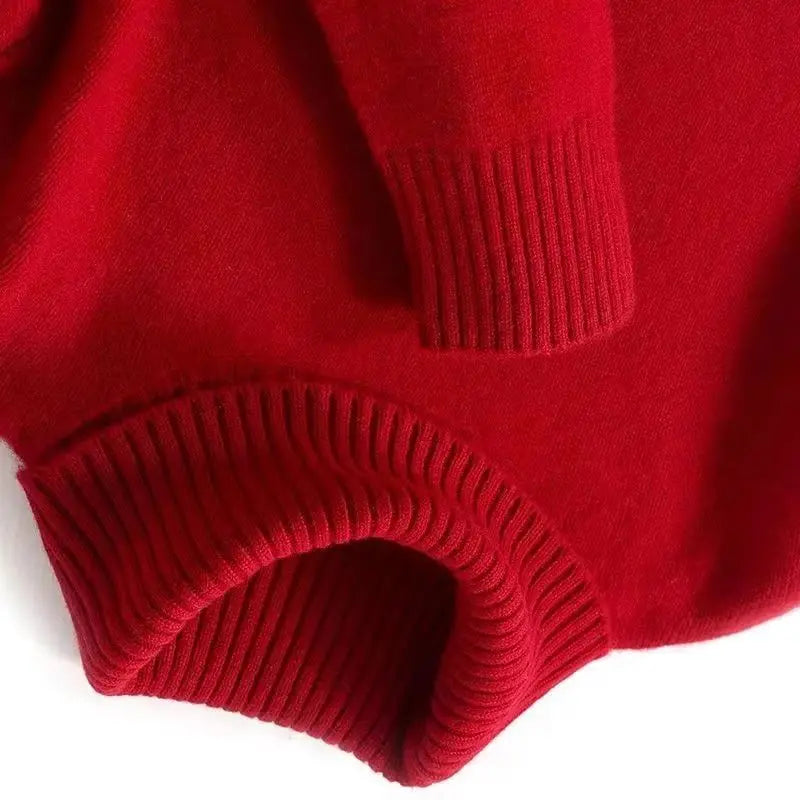 Men's Turtleneck Long Sleeve Knit Sweater