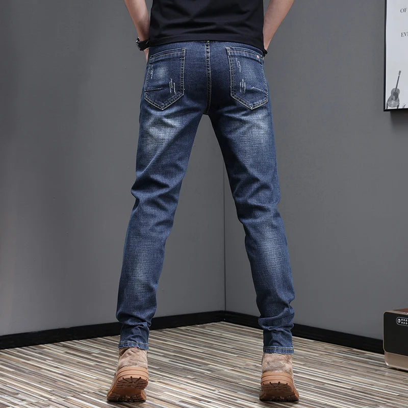 Men's Slim Fit Denim Jeans for Casual Everyday Wear