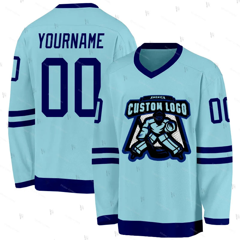 Gradient Number Design Long Sleeve Jersey For Sports Outfits