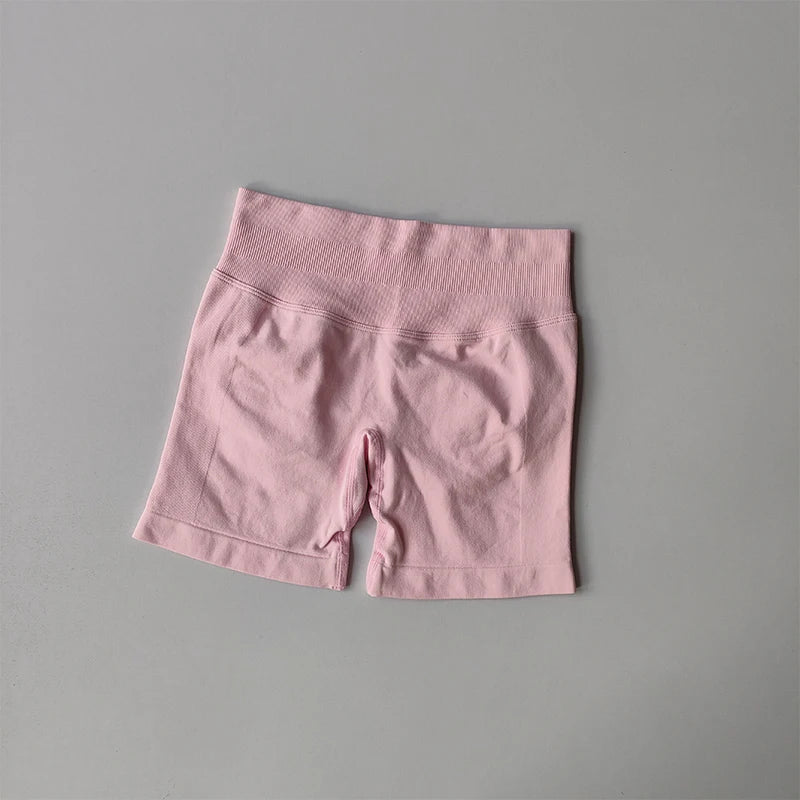 Women's High Waist Scrunch Back Shorts for Yoga and Gym Workouts