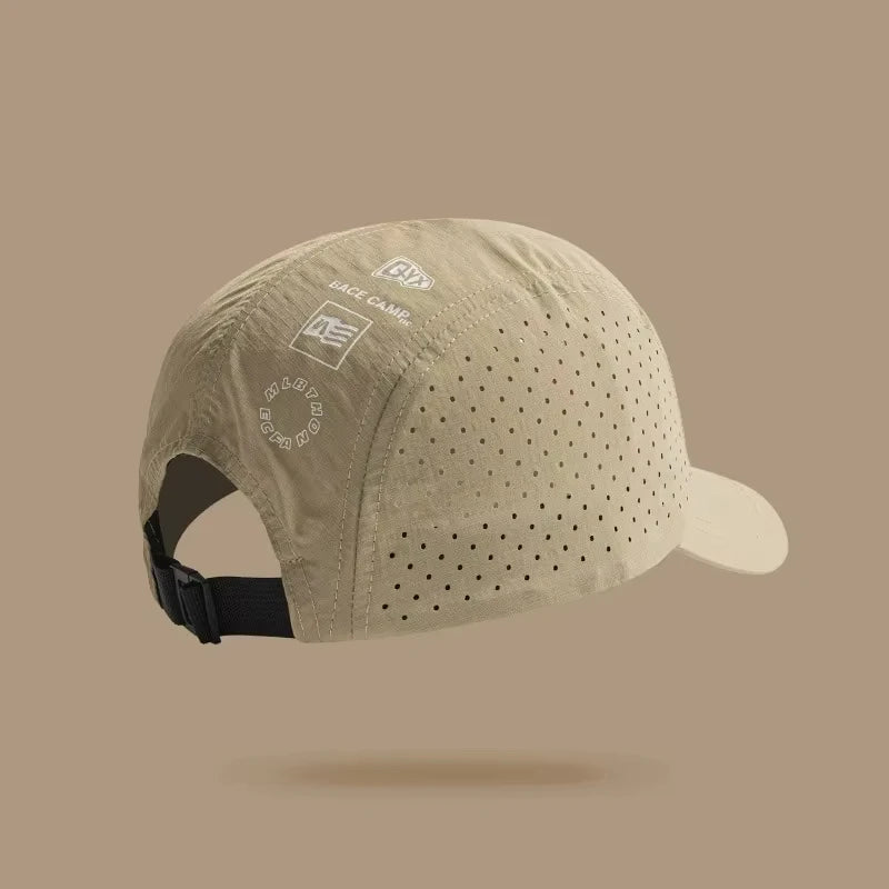 Adjustable Baseball Cap with Solid and Perforated Style Options