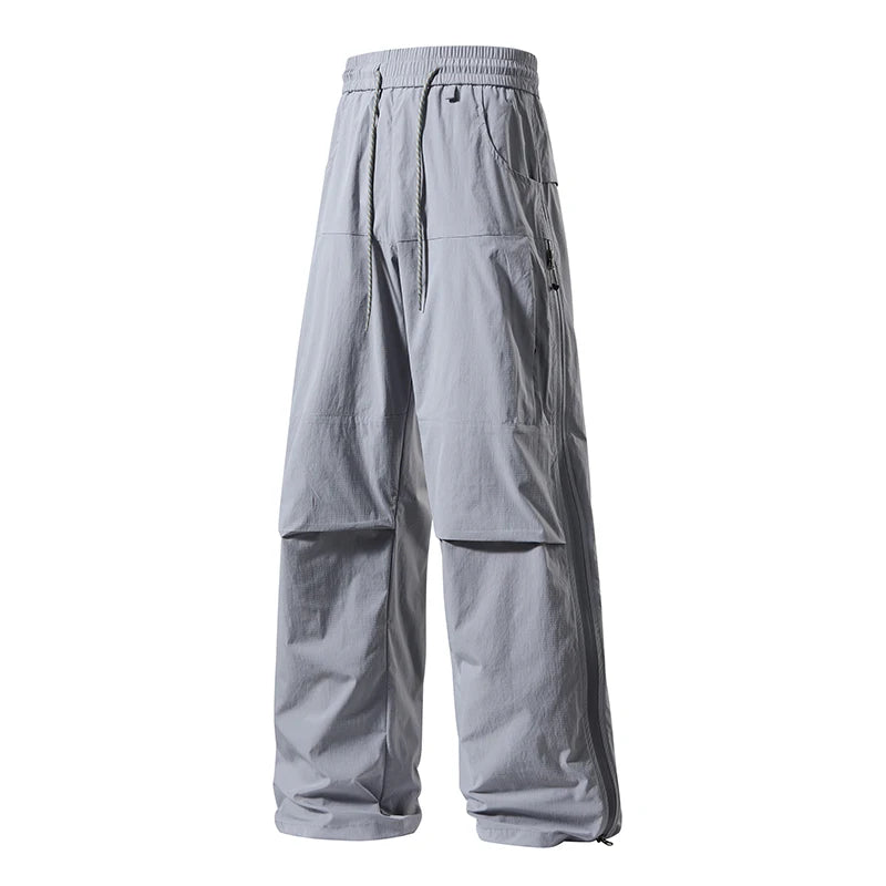 Unisex Adjustable Hem Quick Dry Hiking Pants with Utility Pockets