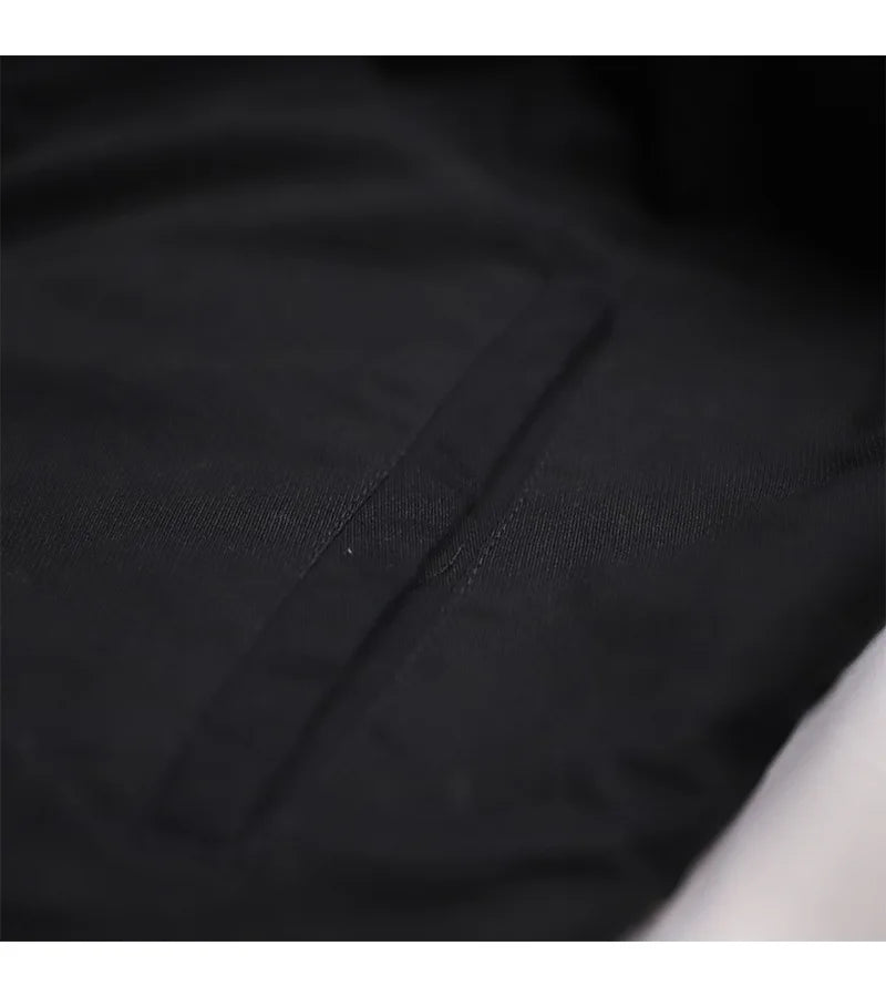 Drop Shipping N1 Thick Winter Mens Sherpa Fleece Deck Jacket with Embroidered Patch
