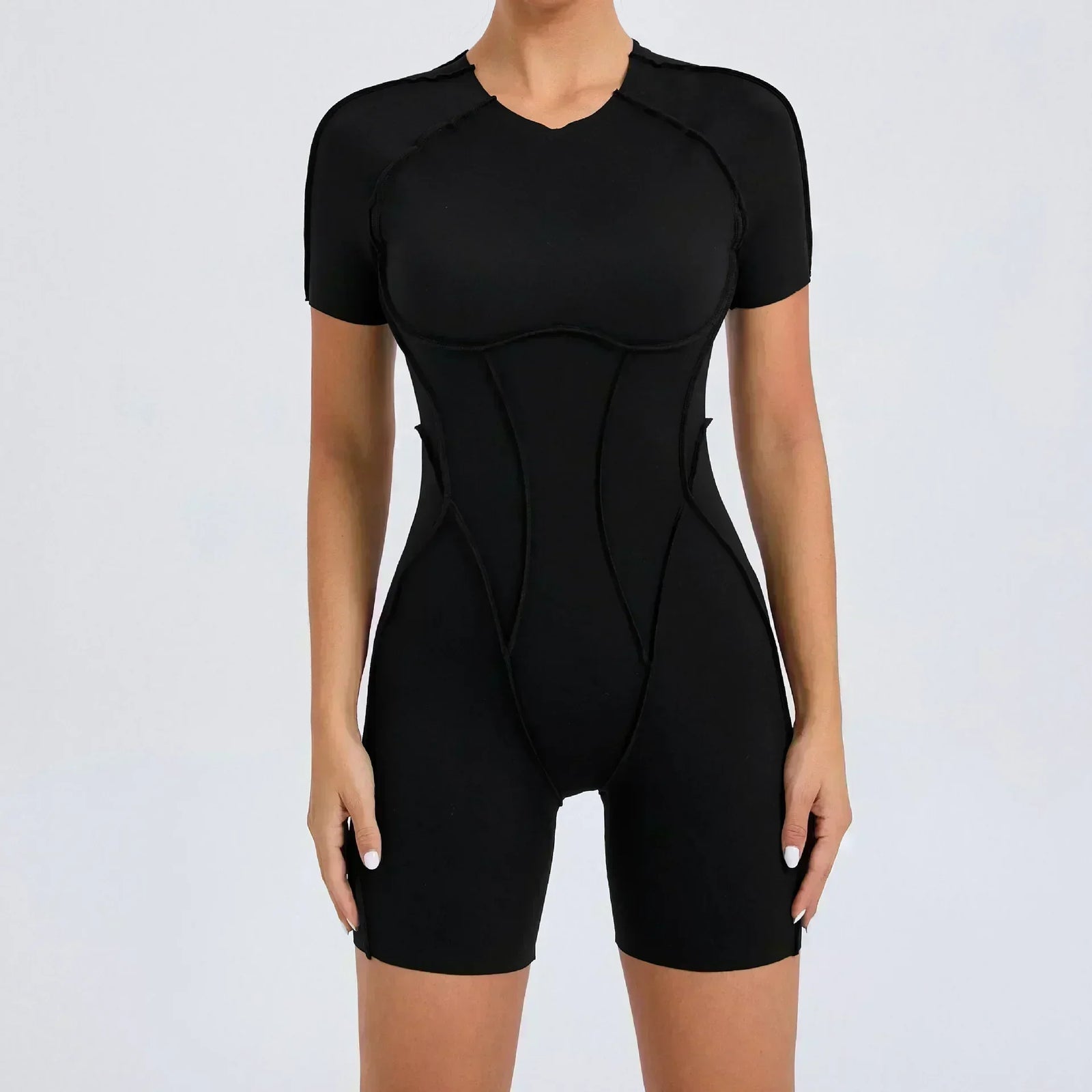 Women's Contour Seam Workout One Piece in Short and Long Leg Styles