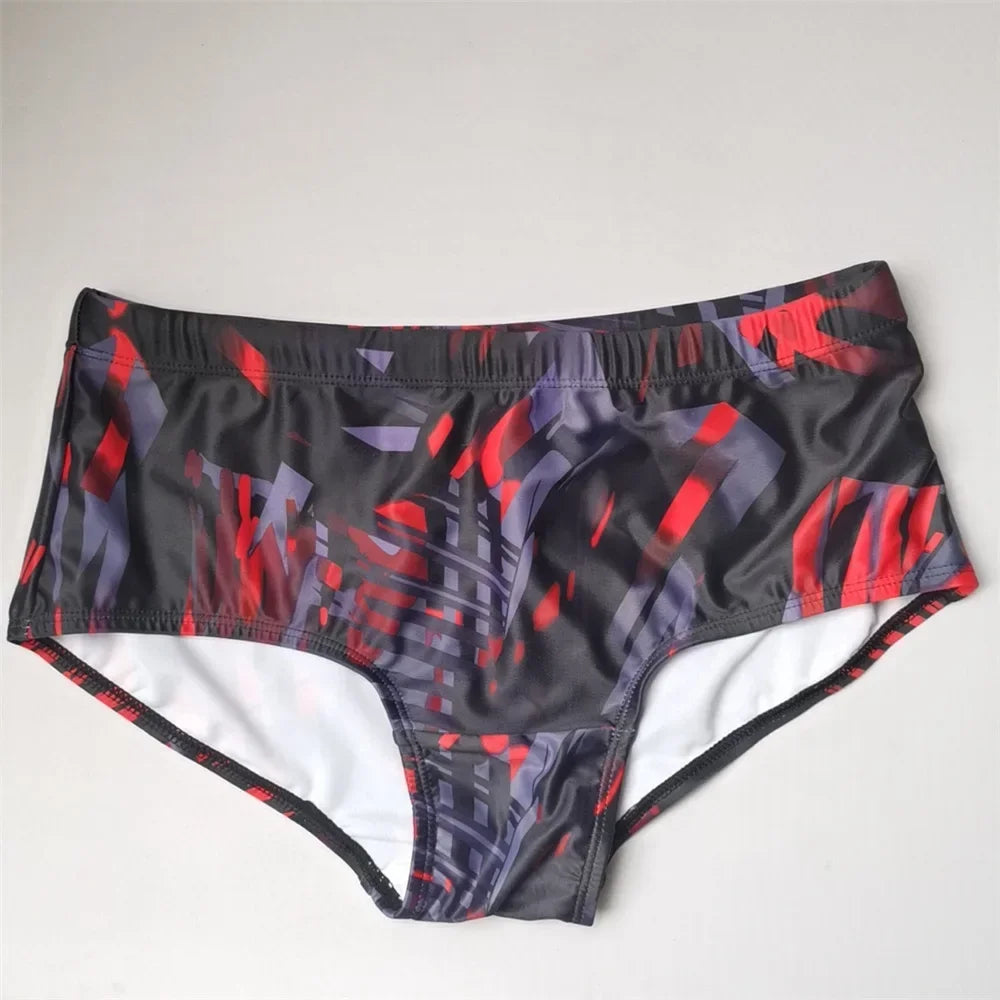 Men's Swimsuit Bottoms in Brazilian-Cut Swim Brief Style for Beach and Pool Wear