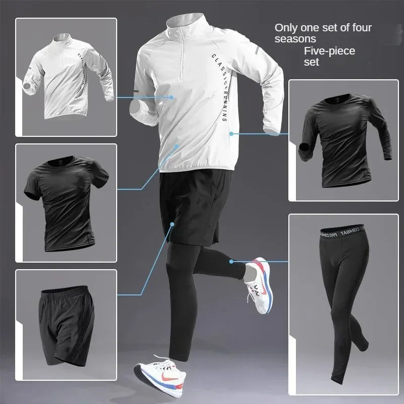 Coordinated Sports Top and Bottom Clothing Set with Style Options