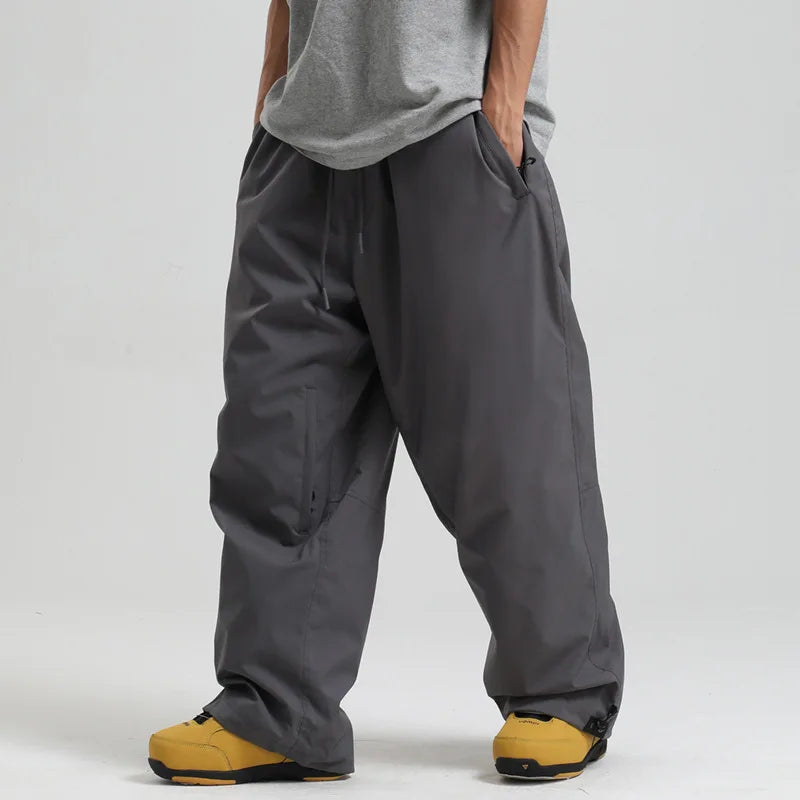 Full Length Loose Fit Ski and Snowboard Winter Pants