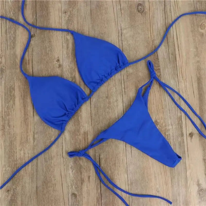 Solid Color Bikini
