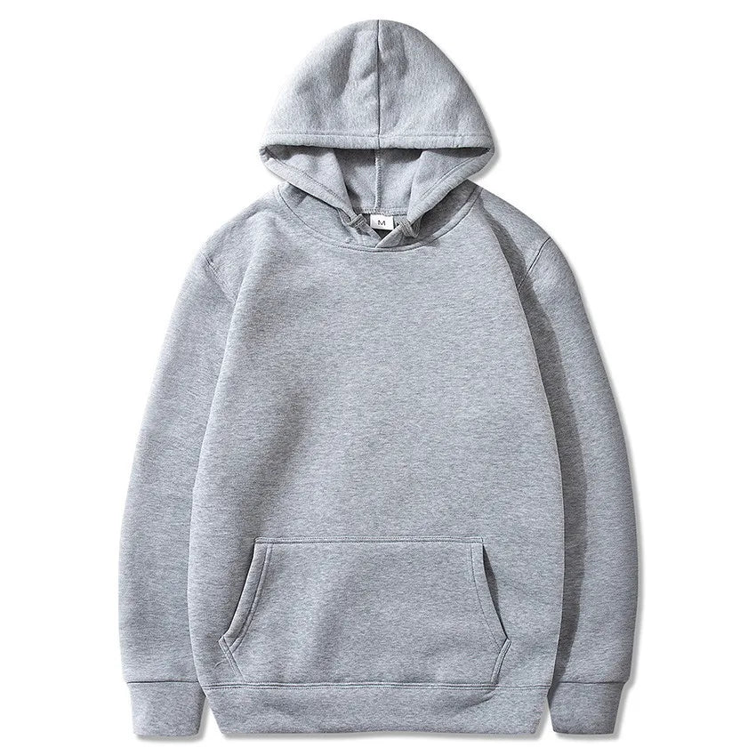 Long Sleeve Casual Hooded Sweatshirt with Relaxed Streetwear Styling