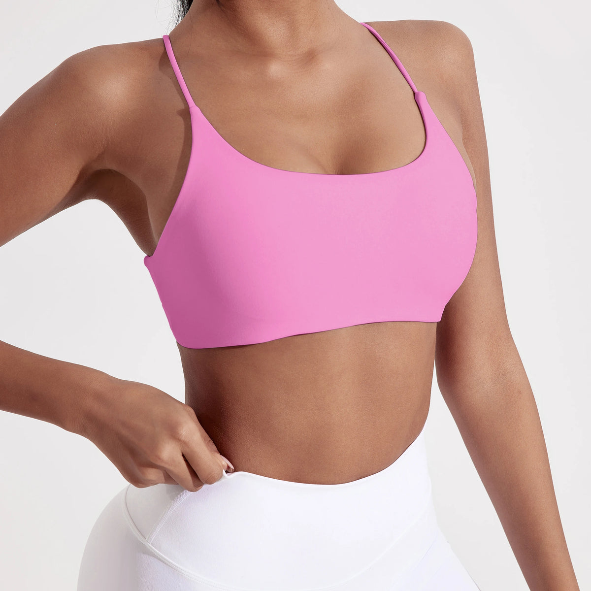 Women's Multi Strap Cross Back Sports Bra