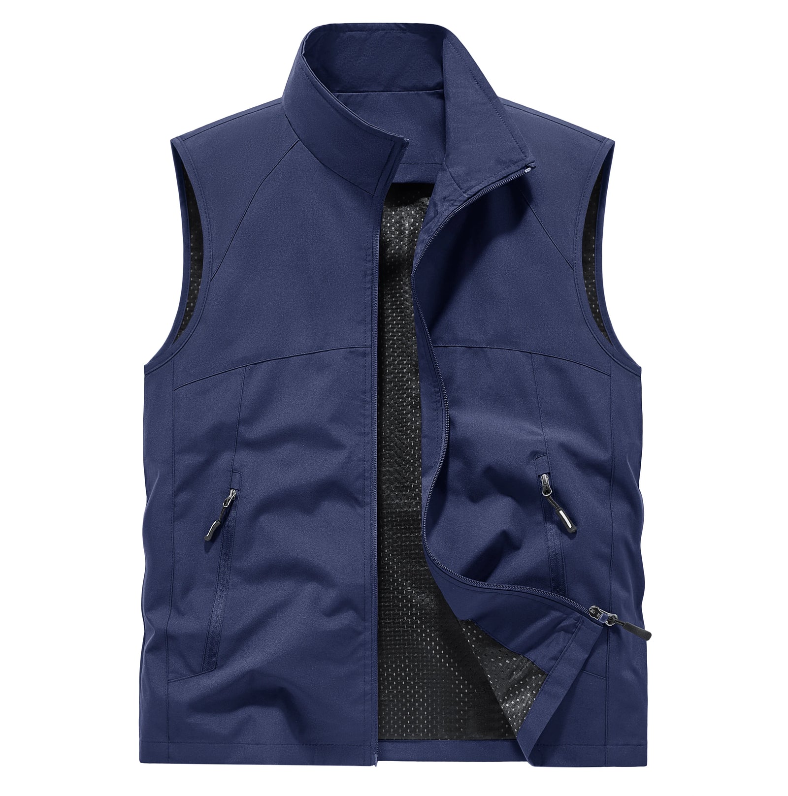 Men's Stand Collar Outdoor Vest