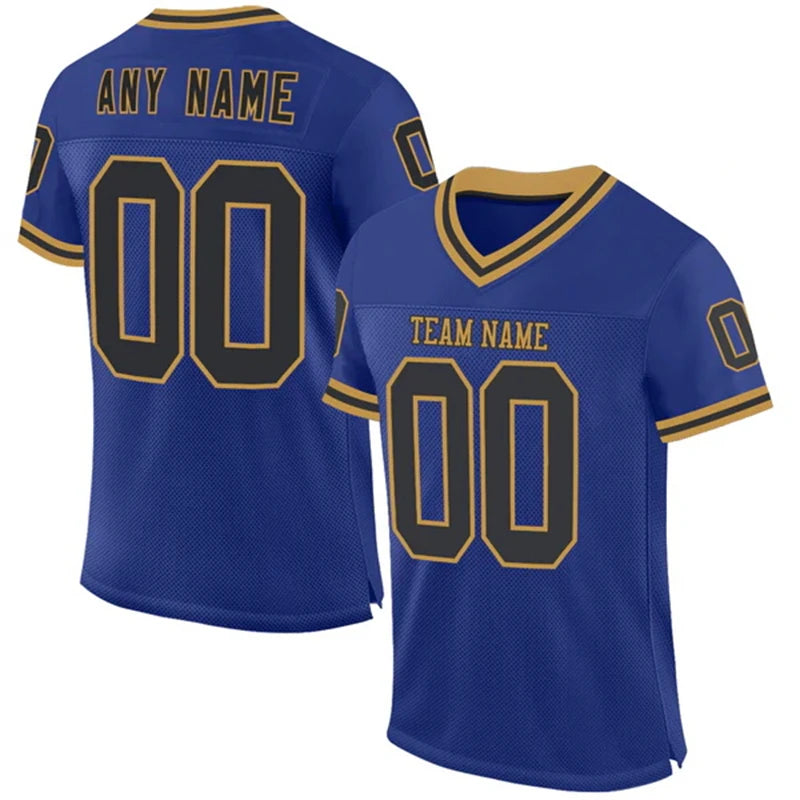 Number Print Football Short Sleeve Jersey For Sports Outfits