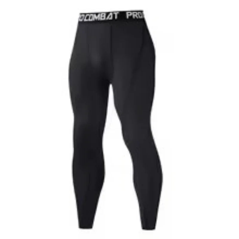 Men's Fitted Training Leggings for Gym and Running