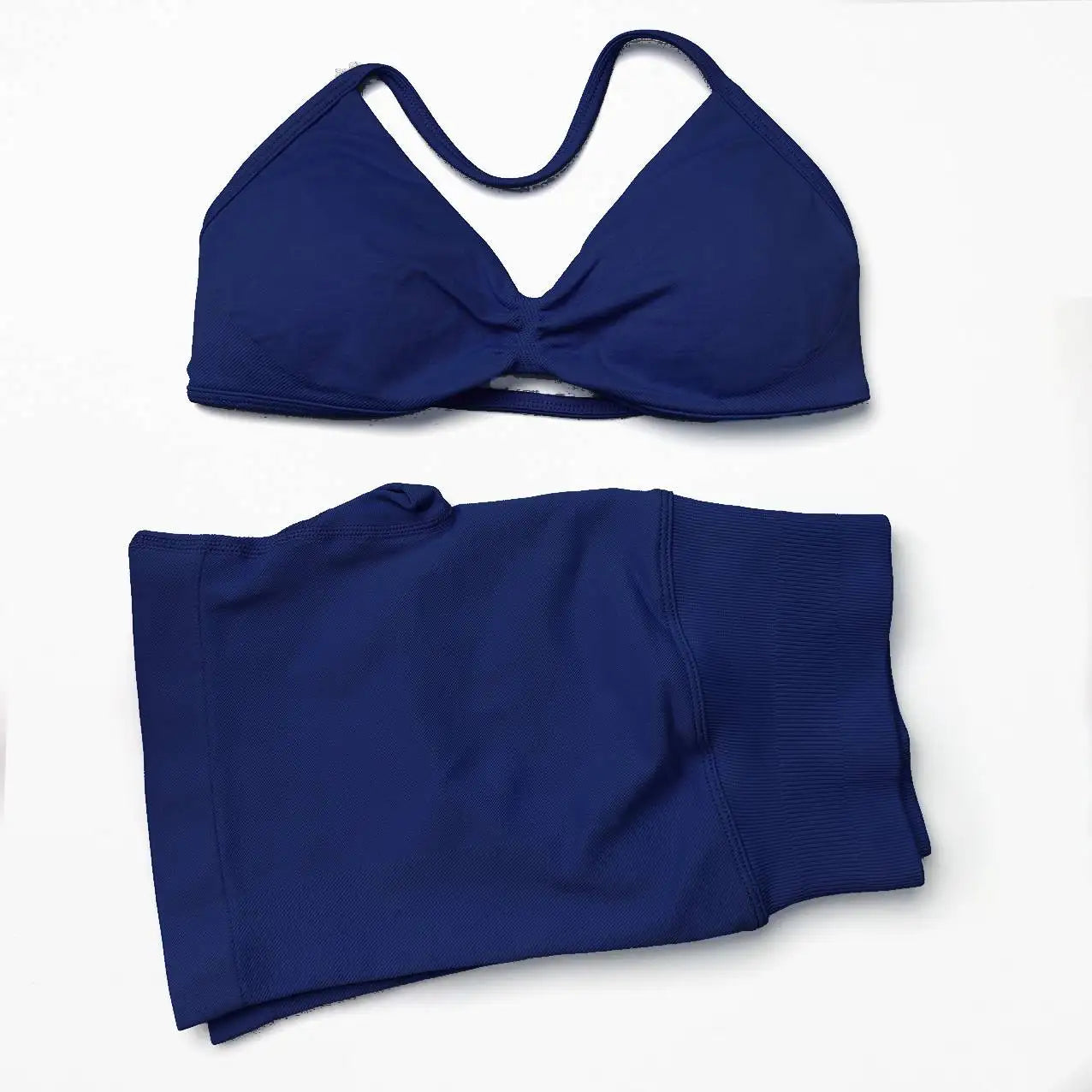 Women's Halter Bra And Variable Bottoms Yoga Set