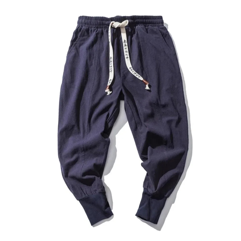 Men's Elastic Waist Casual Pants For Everyday Wear