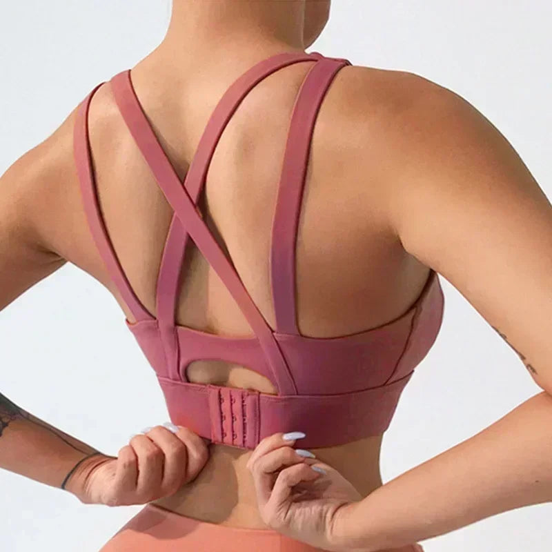 Women's Cross-Back Sports Bra