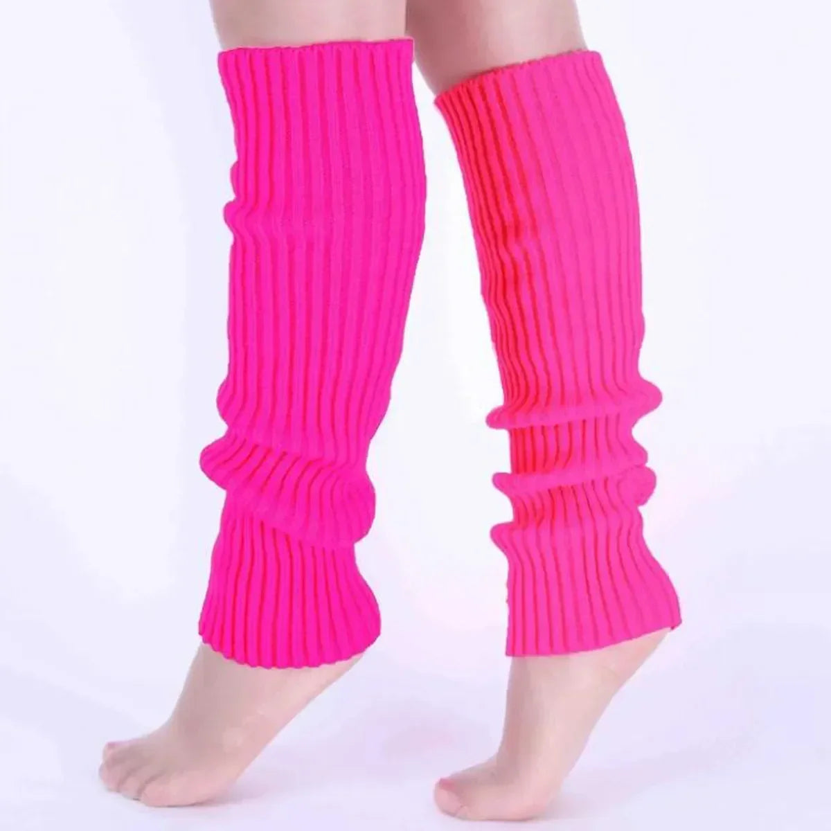 Ribbed Knit Leg Warmers with Original Mixed Style Options
