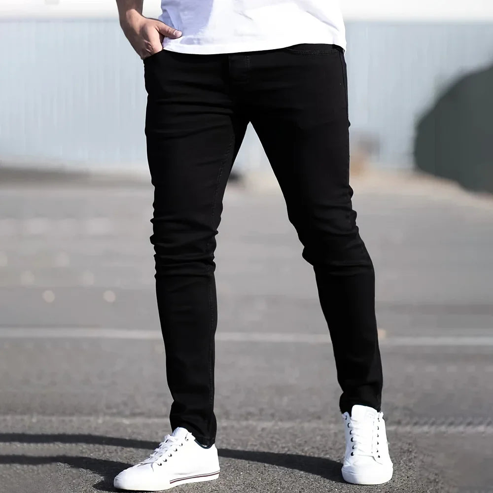 Men's Slim Fit Denim Jeans for Casual Everyday Wear