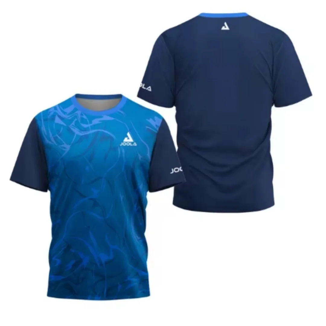 Floral Court Sports Short Sleeve T-shirt For Sports Outfits