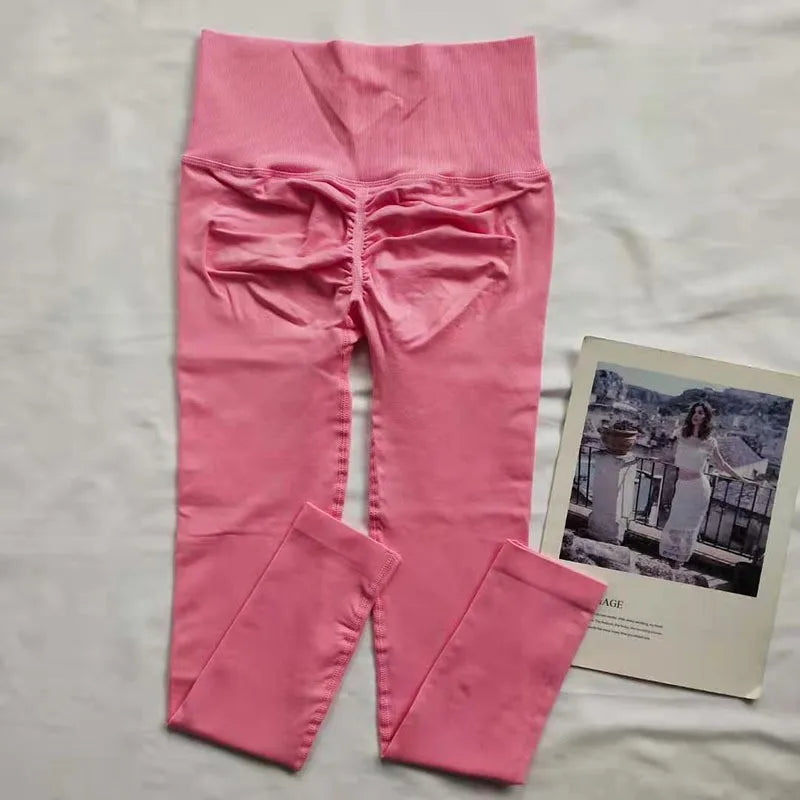 Women's Scrunch Full Length Leggings For Workout Outfits