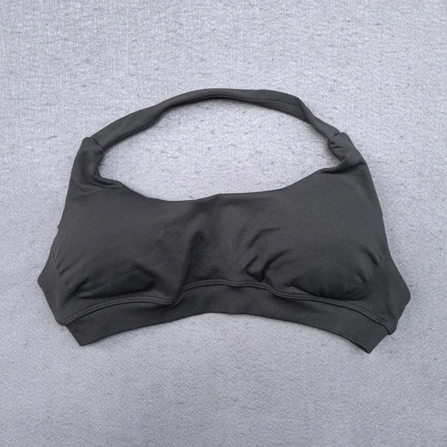 Women's Halter Bra And Leggings Yoga Set For Workout Outfits