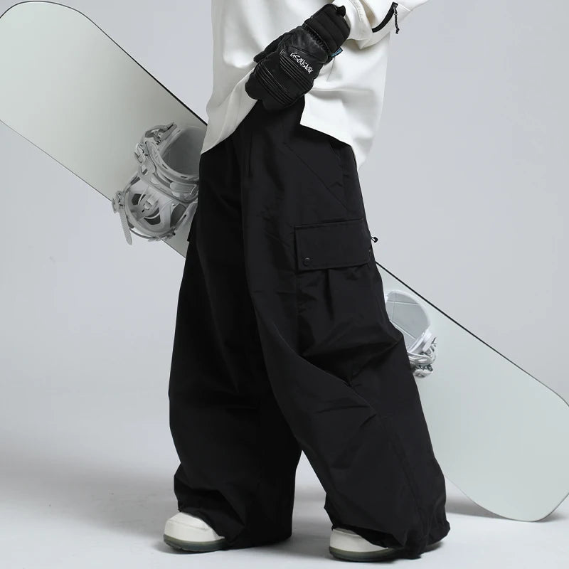 Full Length Loose Fit Ski and Snowboard Winter Pants