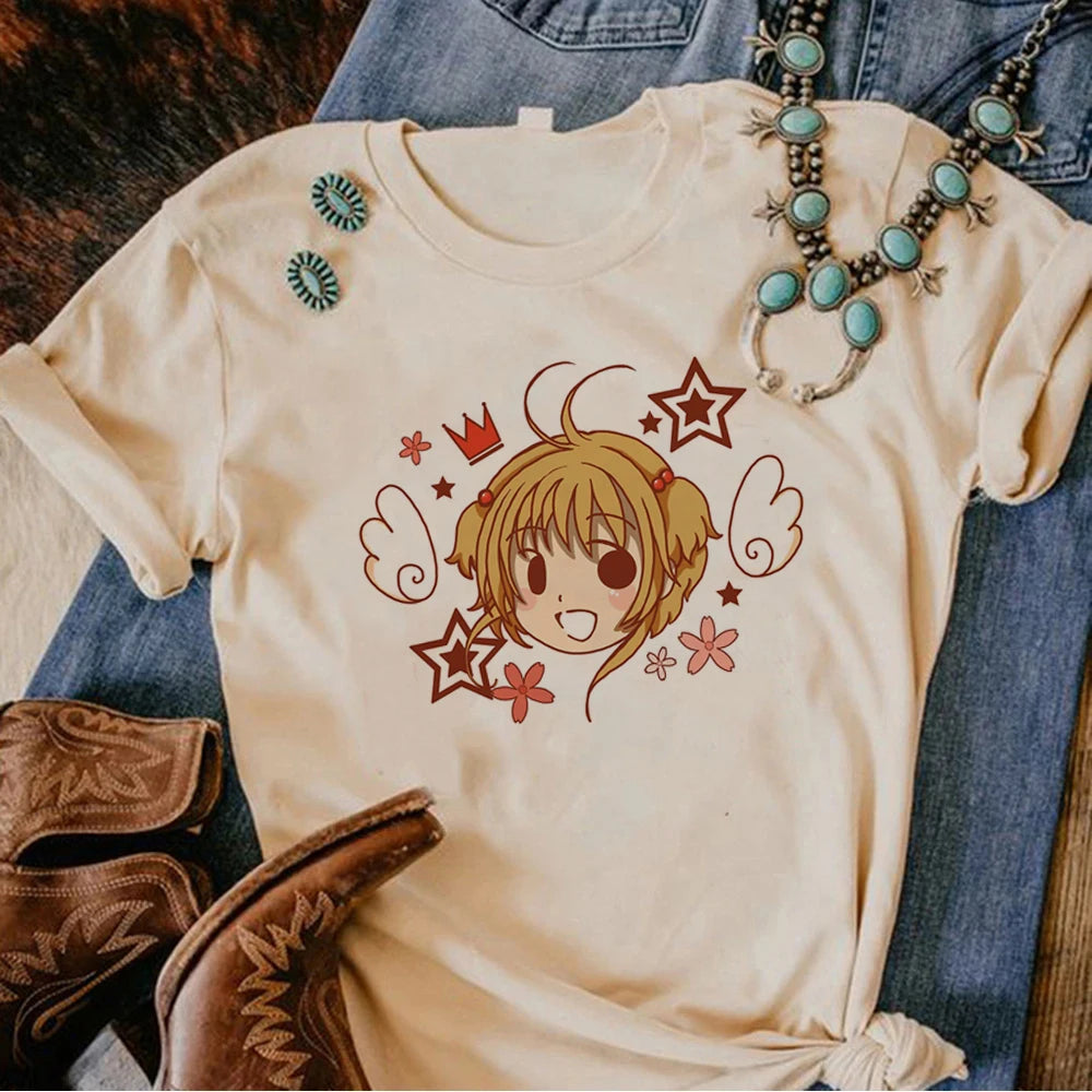 Cardcaptor Sakura Graphic Short-Sleeve T-Shirt