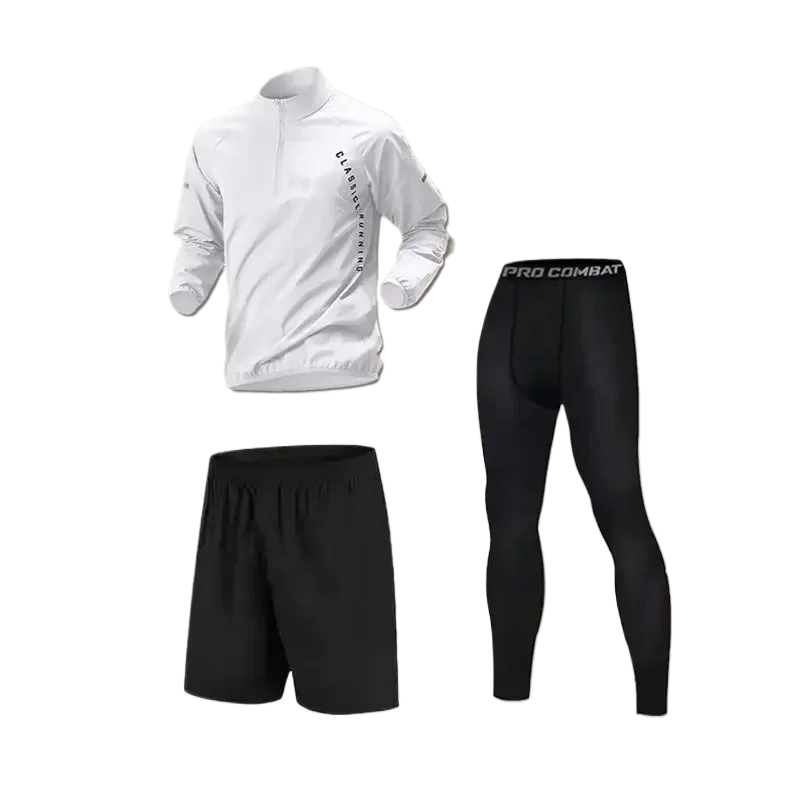 Coordinated Sports Top and Bottom Clothing Set with Style Options