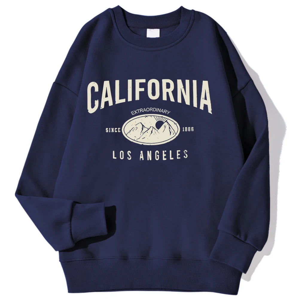 Letter Graphic Long Sleeve Pullover Casual Sweatshirt for Layering