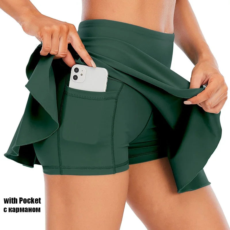 Women's Pleated Tennis Skort