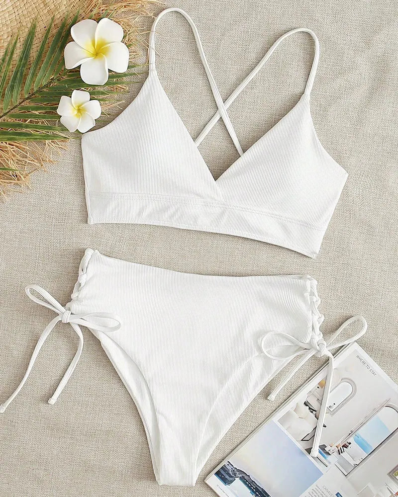 V-Neck Triangle Bikini