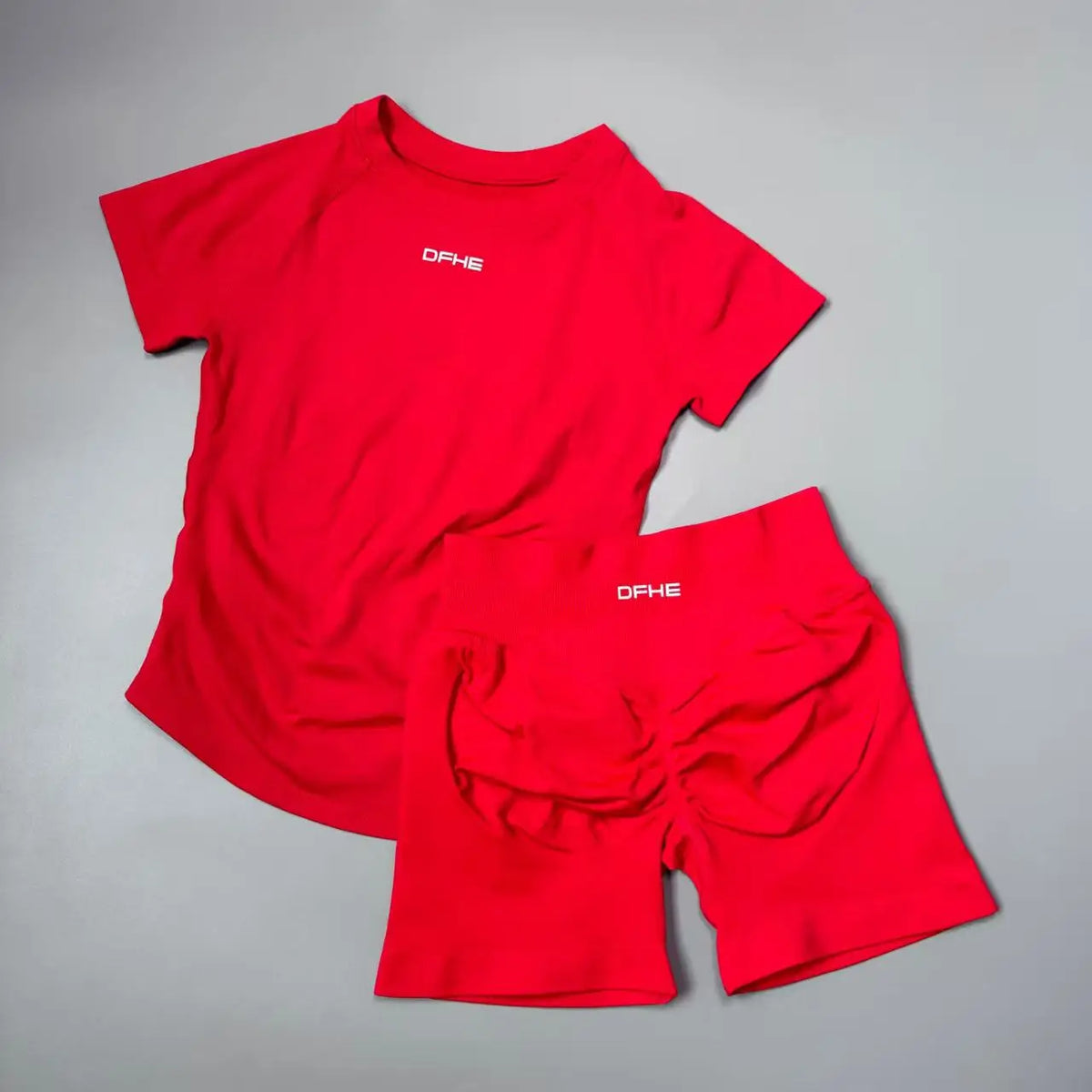Women's Tee And Shorts Yoga Set For Workout Outfits