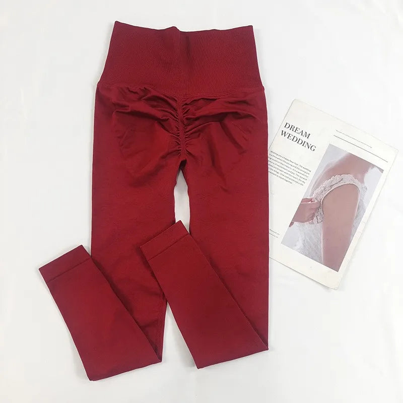 Women's Scrunch Full Length Leggings For Workout Outfits