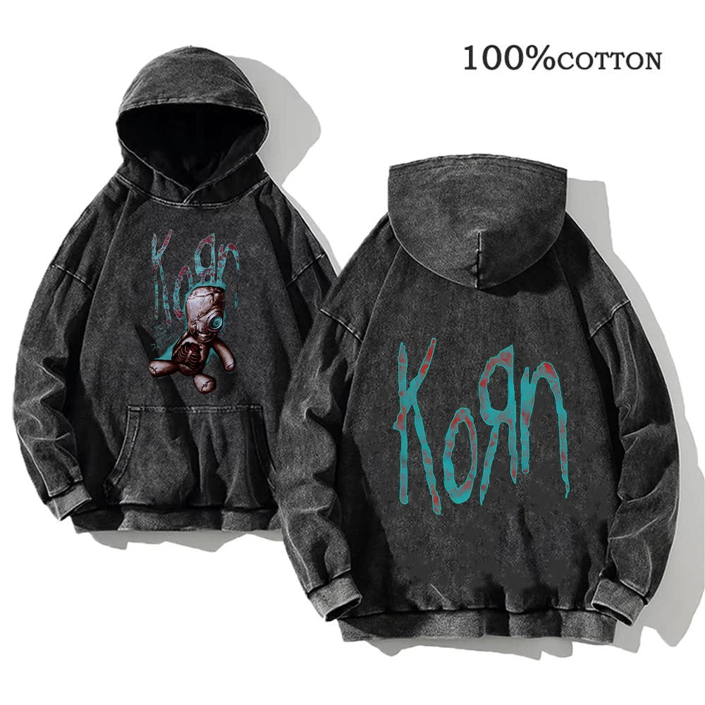 Graphic Long Sleeve Casual Hooded Sweatshirt with Original Style Options