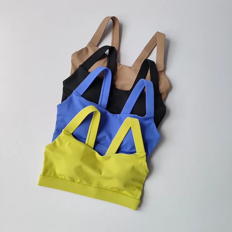 Women's Sports Bra and High Waist Leggings Set