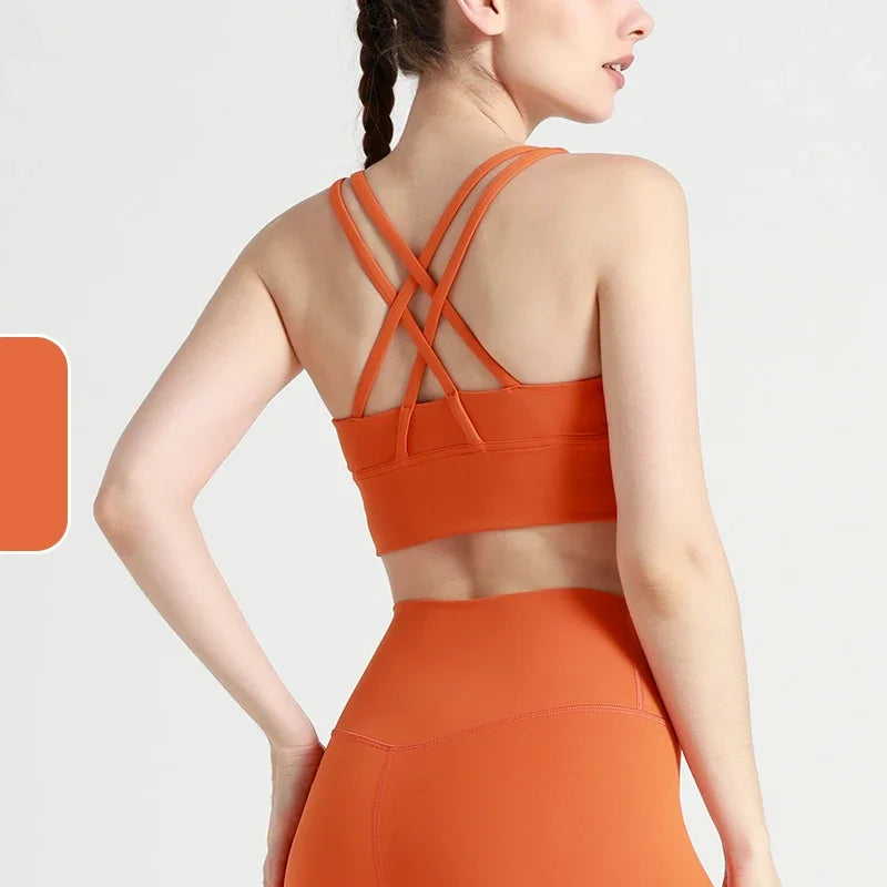 Women's Cross-Back Sports Bra